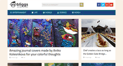 Desktop Screenshot of bliggs.com