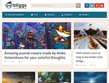 Tablet Screenshot of bliggs.com